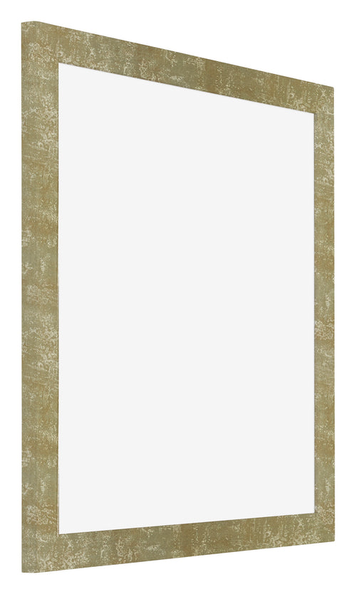 Mura MDF Bilderrahmen 20x20cm Gold Antik Vorne Schrag | Yourdecoration.at