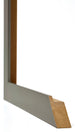 Mura MDF Bilderrahmen 20x20cm Grau Detail Querschnitt | Yourdecoration.at