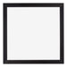 Mura MDF Bilderrahmen 20x20cm Schwarz Gemasert Vorne | Yourdecoration.at