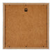 Mura MDF Bilderrahmen 20x20cm Silberglanz Vintage Rucksteite | Yourdecoration.at