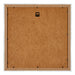 Mura MDF Bilderrahmen 20x20cm Silberglanz Vintage Rucksteite | Yourdecoration.at