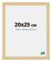 Mura MDF Bilderrahmen 20x25cm Ahorn Dekor Vorne Messe | Yourdecoration.at