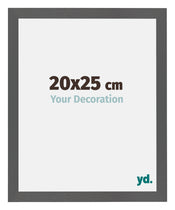 Mura MDF Bilderrahmen 20x25cm Antrazit Messe | Yourdecoration.at