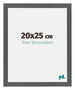 Mura MDF Bilderrahmen 20x25cm Antrazit Messe | Yourdecoration.at