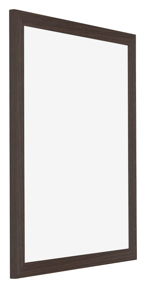 Mura MDF Bilderrahmen 20x25cm Eiche Dunkel Vorne Schrag | Yourdecoration.at