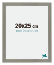 Mura MDF Bilderrahmen 20x25cm Grau Vorne Messe | Yourdecoration.at