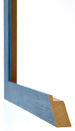 Mura MDF Bilderrahmen 20x25cm Hell Blau Geveegd Detail Querschnitt | Yourdecoration.at