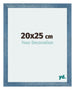 Mura MDF Bilderrahmen 20x25cm Hell Blau Geveegd Vorne Messe | Yourdecoration.at