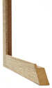 Mura MDF Bilderrahmen 20x25cm Sonoma Eiche Detail Querschnitt | Yourdecoration.at