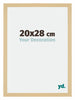 Mura MDF Bilderrahmen 20x28cm Ahorn Dekor Vorne Messe | Yourdecoration.at