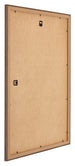 Mura MDF Bilderrahmen 20x28cm Nussbaum Dunkel Rucksteite Schrag | Yourdecoration.at