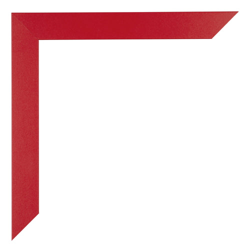 Mura MDF Bilderrahmen 20x28cm Rot Detail Ecke | Yourdecoration.at