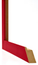 Mura MDF Bilderrahmen 20x28cm Rot Detail Querschnitt | Yourdecoration.at