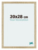 Mura MDF Bilderrahmen 20x28cm Sonoma Eiche Vorne Messe | Yourdecoration.at