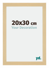 Mura MDF Bilderrahmen 20x30cm Ahorn Dekor Vorne Messe | Yourdecoration.at