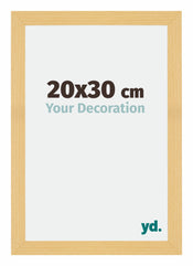 Mura MDF Bilderrahmen 20x30cm Buche Dekor Vorne Messe | Yourdecoration.at