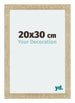 Mura MDF Bilderrahmen 20x30cm Sonoma Eiche Vorne Messe | Yourdecoration.at