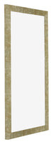 Mura MDF Bilderrahmen 20x40cm Gold Antik Vorne Schrag | Yourdecoration.at