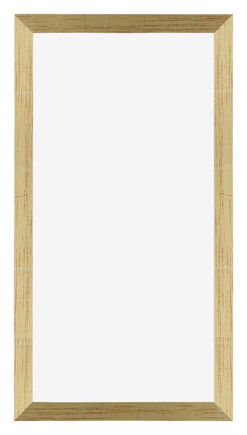 Mura MDF Bilderrahmen 20x40cm Gold Glanz Vorne | Yourdecoration.at