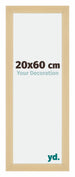 Mura MDF Bilderrahmen 20x60cm Ahorn Dekor Vorne Messe | Yourdecoration.at