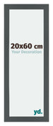 Mura MDF Bilderrahmen 20x60cm Antrazit Messe | Yourdecoration.at