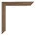 Mura MDF Bilderrahmen 21x30cm Nussbaum Dunkel Detail Ecke | Yourdecoration.at