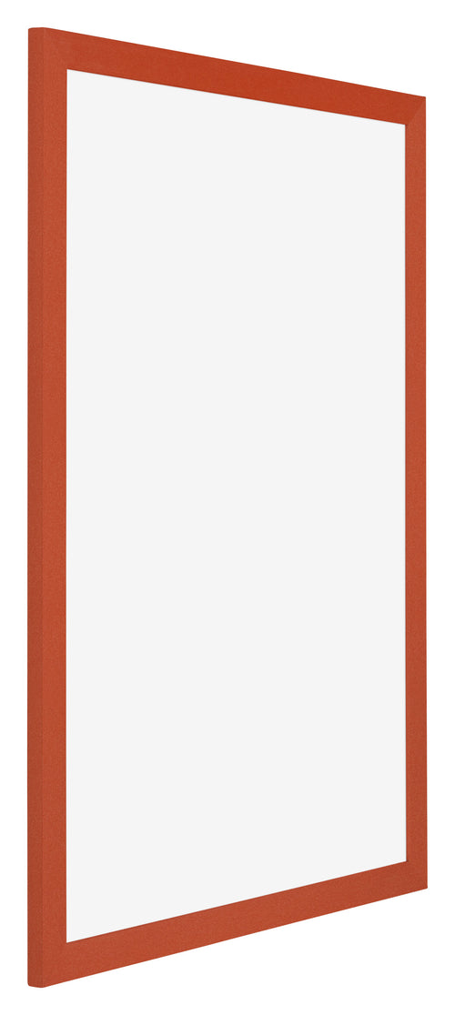 Mura MDF Bilderrahmen 21x30cm Orange Vorne Schrag | Yourdecoration.at