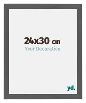 Mura MDF Bilderrahmen 24x30cm Antrazit Messe | Yourdecoration.at