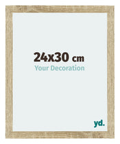 Mura MDF Bilderrahmen 24x30cm Sonoma Eiche Vorne Messe | Yourdecoration.at