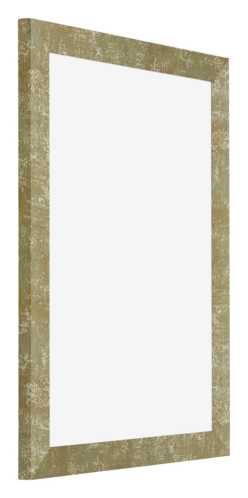 Mura MDF Bilderrahmen 24x32cm Gold Antik Vorne Schrag | Yourdecoration.at