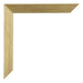 Mura MDF Bilderrahmen 24x32cm Goldglanz Detail Ecke | Yourdecoration.at