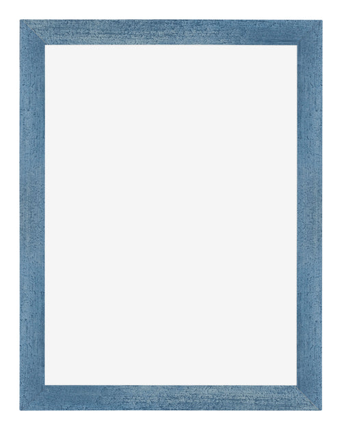 Mura MDF Bilderrahmen 24x32cm Hellblau Gewischt Vorne | Yourdecoration.at