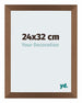 Mura MDF Bilderrahmen 24x32cm Kupfer Dekor Vorne Messe | Yourdecoration.at