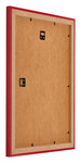 Mura MDF Bilderrahmen 24x32cm Rot Ruckseite Schrag | Yourdecoration.at