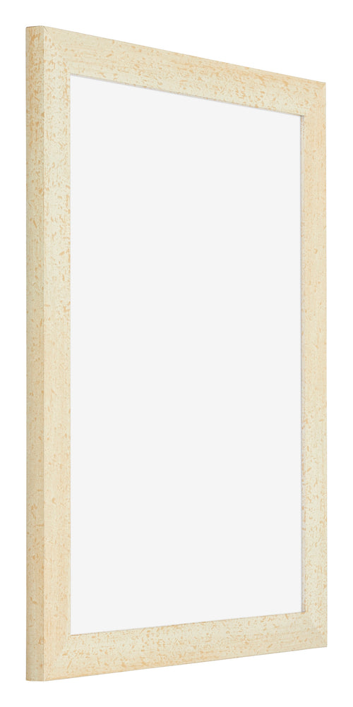 Mura MDF Bilderrahmen 24x32cm Sand Gewischt Vorne Schrag | Yourdecoration.at