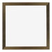 Mura MDF Bilderrahmen 25x25cm Bronze Dekor Vorne | Yourdecoration.at