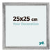 Mura MDF Bilderrahmen 25x25cm Grau Gewischt Vorne Messe | Yourdecoration.at