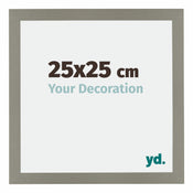 Mura MDF Bilderrahmen 25x25cm Grau Vorne Messe | Yourdecoration.at