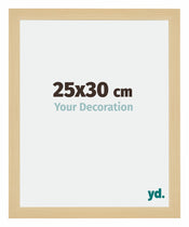 Mura MDF Bilderrahmen 25x30cm Ahorn Dekor Vorne Messe | Yourdecoration.at