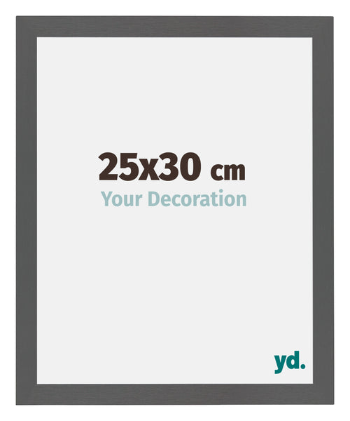 Mura MDF Bilderrahmen 25x30cm Antrazit Messe | Yourdecoration.at