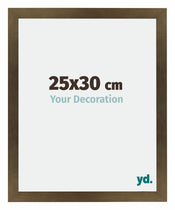 Mura MDF Bilderrahmen 25x30cm Bronze Dekor Vorne Messe | Yourdecoration.at