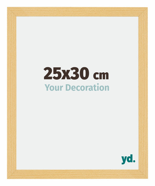 Mura MDF Bilderrahmen 25x30cm Buche Dekor Vorne Messe | Yourdecoration.at