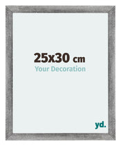 Mura MDF Bilderrahmen 25x30cm Grau Gewischt Vorne Messe | Yourdecoration.at