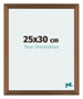 Mura MDF Bilderrahmen 25x30cm Kupfer Dekor Vorne Messe | Yourdecoration.at