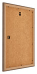 Mura MDF Bilderrahmen 25x30cm Nussbaum Dunkel Rucksteite Schrag | Yourdecoration.at