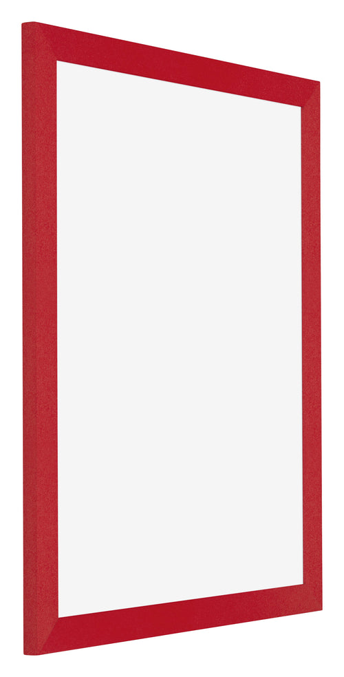 Mura MDF Bilderrahmen 25x30cm Rot Vorne Schrag | Yourdecoration.at