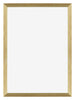 Mura MDF Bilderrahmen 25x35cm Gold Glanz Vorne | Yourdecoration.at