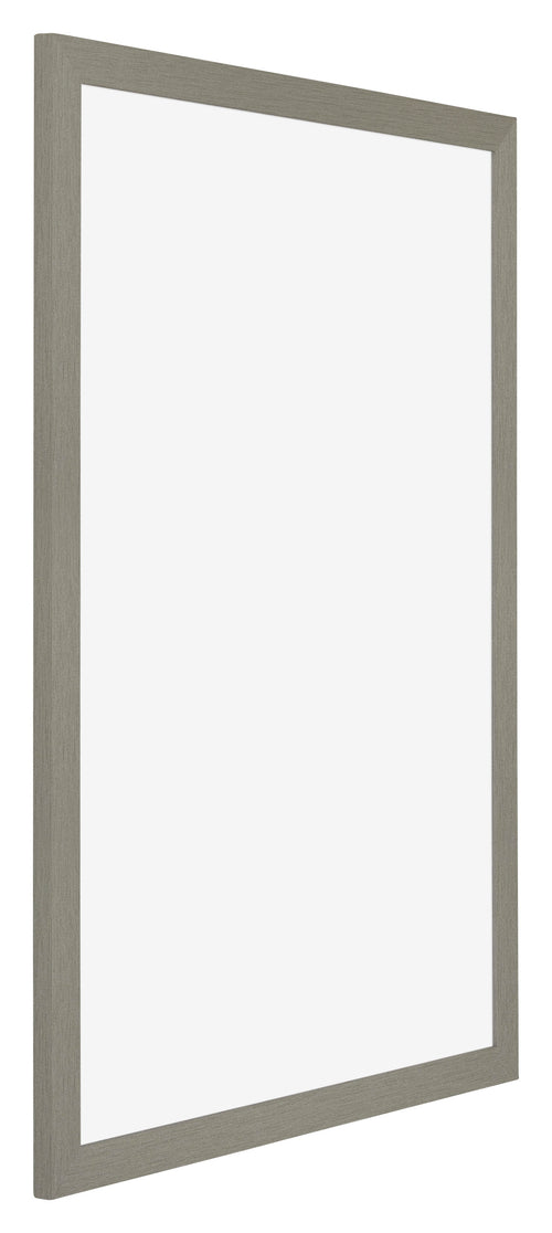 Mura MDF Bilderrahmen 25x35cm Grau Vorne Schrag | Yourdecoration.at