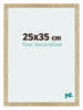 Mura MDF Bilderrahmen 25x35cm Sonoma Eiche Vorne Messe | Yourdecoration.at