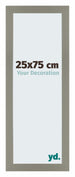 Mura MDF Bilderrahmen 25x75cm Anthrazit Vorne Messe | Yourdecoration.at